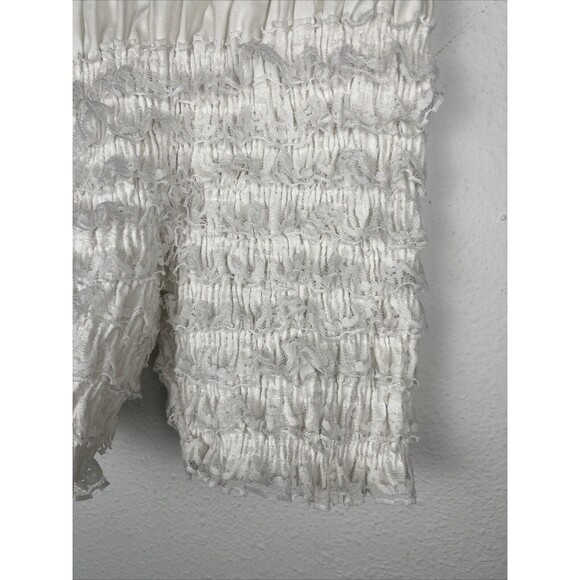 Partners‎ Please Malco Modes Size P Square Dance Bloomers Ruffles WHITE Vintage - Picture 4 of 14